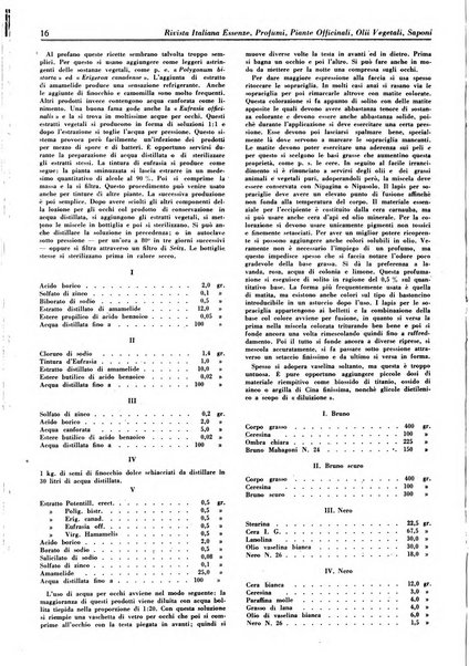 Rivista italiana essenze, profumi, piante officinali, olii vegetali, saponi organo di propaganda del gruppo produttori materie aromatiche della Federazione nazionale fascista degli industriali dei prodotti chimici