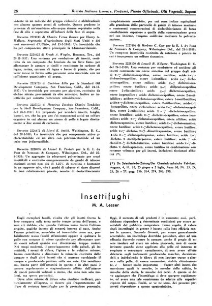 Rivista italiana essenze, profumi, piante officinali, olii vegetali, saponi organo di propaganda del gruppo produttori materie aromatiche della Federazione nazionale fascista degli industriali dei prodotti chimici