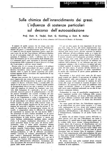 Rivista italiana essenze, profumi, piante officinali, olii vegetali, saponi organo di propaganda del gruppo produttori materie aromatiche della Federazione nazionale fascista degli industriali dei prodotti chimici