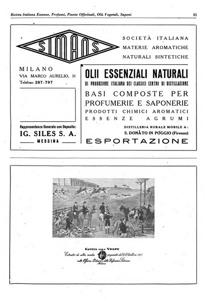 Rivista italiana essenze, profumi, piante officinali, olii vegetali, saponi organo di propaganda del gruppo produttori materie aromatiche della Federazione nazionale fascista degli industriali dei prodotti chimici