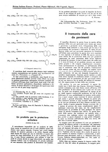 Rivista italiana essenze, profumi, piante officinali, olii vegetali, saponi organo di propaganda del gruppo produttori materie aromatiche della Federazione nazionale fascista degli industriali dei prodotti chimici