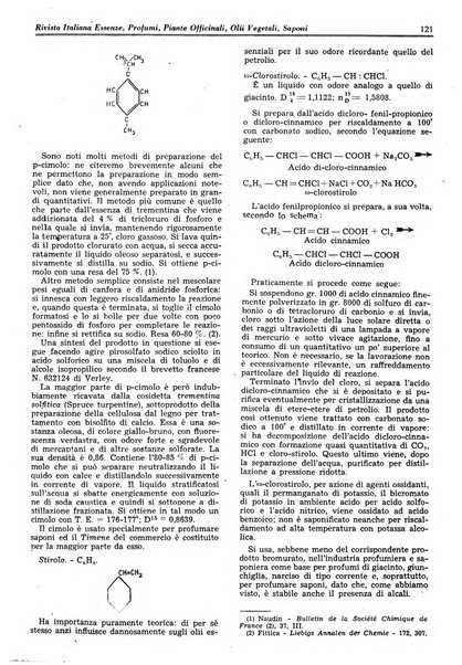 Rivista italiana essenze, profumi, piante officinali, olii vegetali, saponi organo di propaganda del gruppo produttori materie aromatiche della Federazione nazionale fascista degli industriali dei prodotti chimici