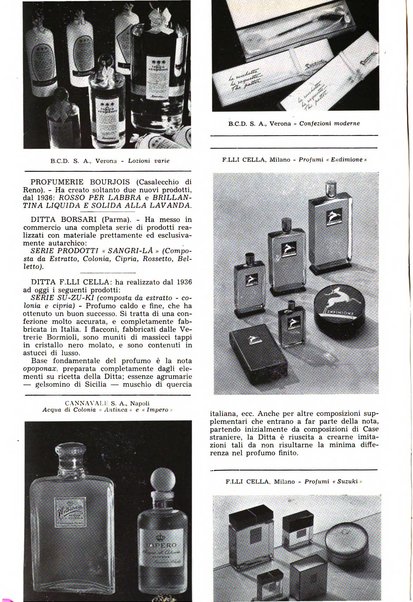 Rivista italiana essenze, profumi, piante officinali, olii vegetali, saponi organo di propaganda del gruppo produttori materie aromatiche della Federazione nazionale fascista degli industriali dei prodotti chimici