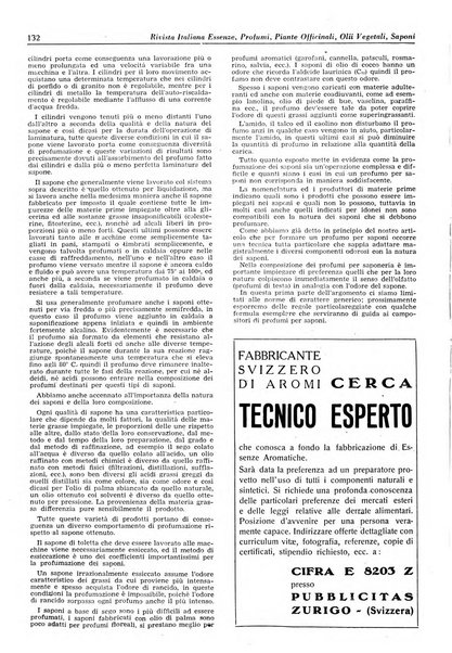 Rivista italiana essenze, profumi, piante officinali, olii vegetali, saponi organo di propaganda del gruppo produttori materie aromatiche della Federazione nazionale fascista degli industriali dei prodotti chimici