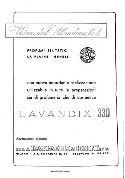 Rivista italiana essenze, profumi, piante officinali, olii vegetali, saponi organo di propaganda del gruppo produttori materie aromatiche della Federazione nazionale fascista degli industriali dei prodotti chimici