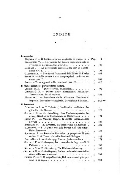 Rivista italiana per le scienze giuridiche