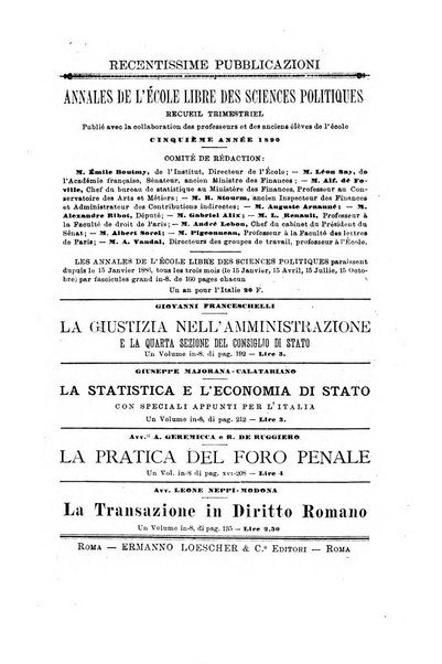 Rivista italiana per le scienze giuridiche