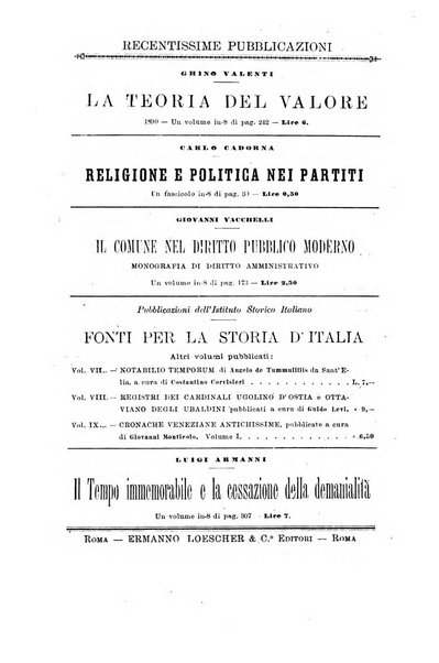 Rivista italiana per le scienze giuridiche