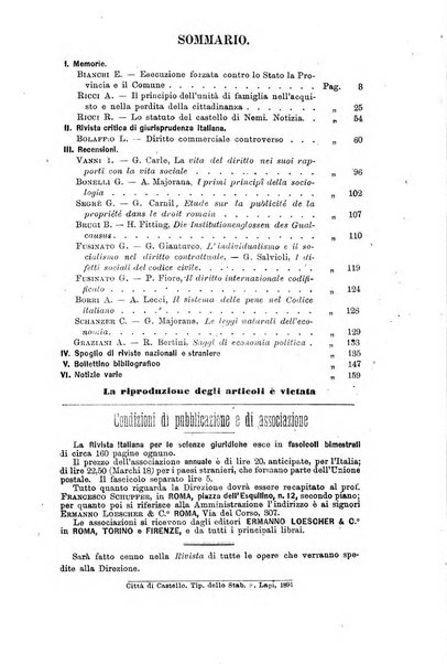 Rivista italiana per le scienze giuridiche