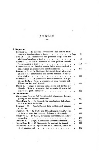 Rivista italiana per le scienze giuridiche