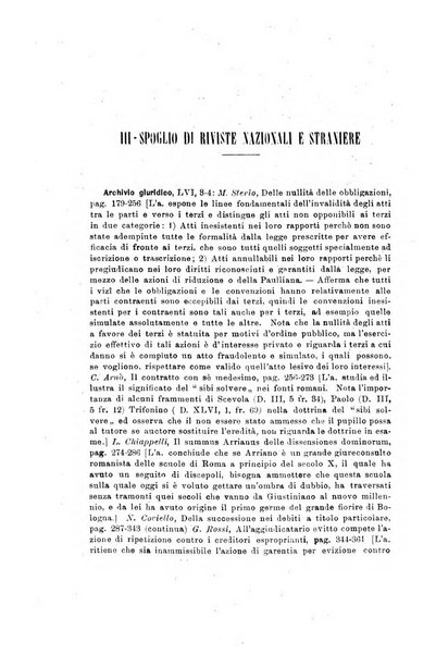 Rivista italiana per le scienze giuridiche