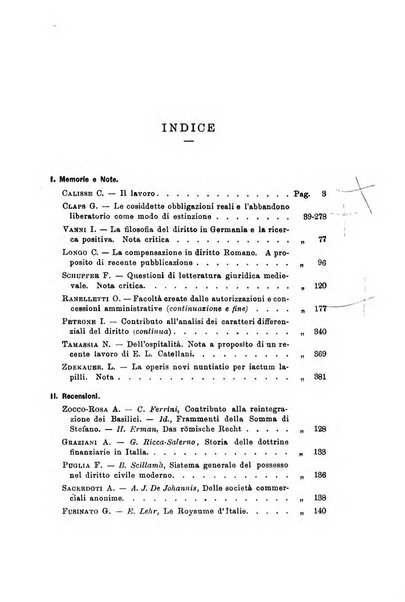 Rivista italiana per le scienze giuridiche