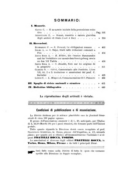 Rivista italiana per le scienze giuridiche