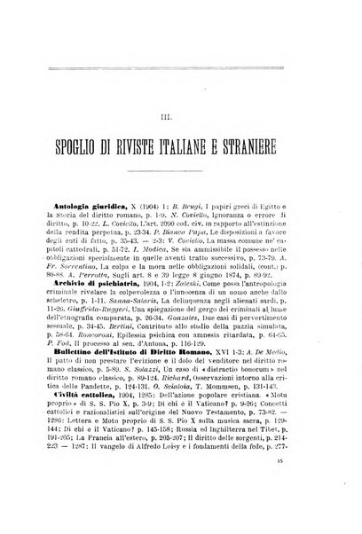 Rivista italiana per le scienze giuridiche