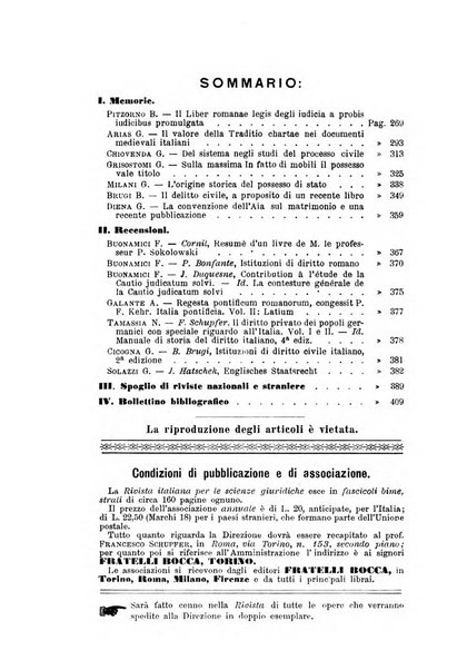 Rivista italiana per le scienze giuridiche