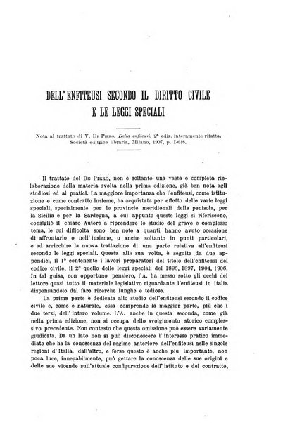 Rivista italiana per le scienze giuridiche