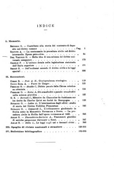 Rivista italiana per le scienze giuridiche