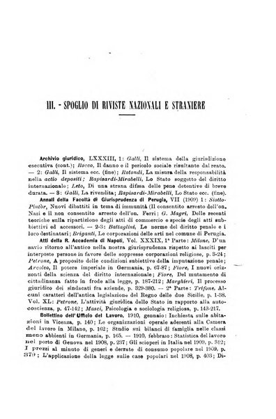 Rivista italiana per le scienze giuridiche