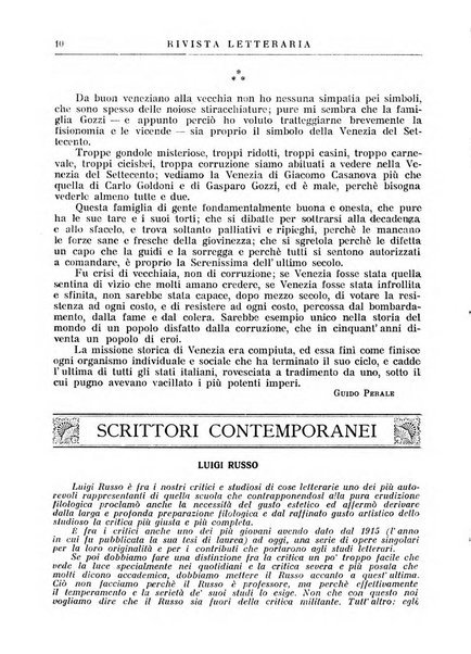 Rivista letteraria periodico bimestrale di letteratura italiana