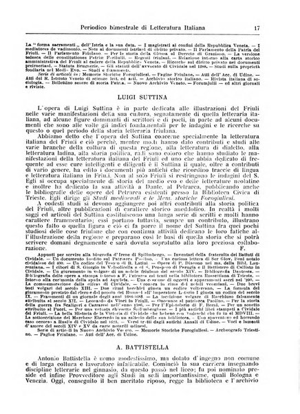 Rivista letteraria periodico bimestrale di letteratura italiana