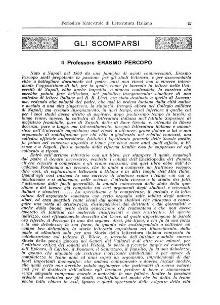 Rivista letteraria periodico bimestrale di letteratura italiana