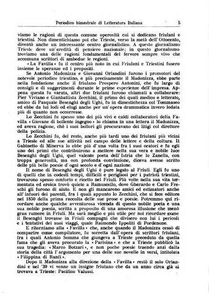 Rivista letteraria periodico bimestrale di letteratura italiana