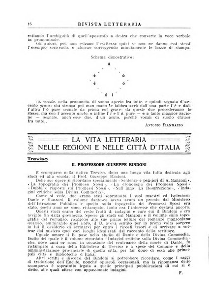 Rivista letteraria periodico bimestrale di letteratura italiana