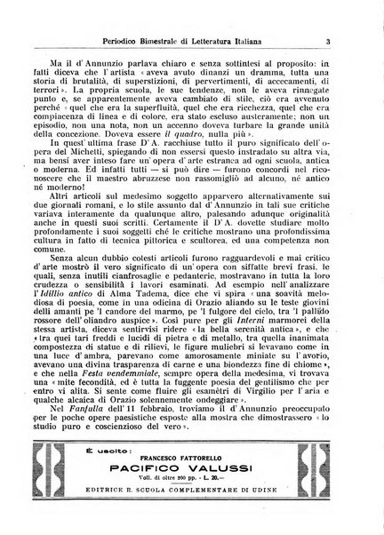 Rivista letteraria periodico bimestrale di letteratura italiana