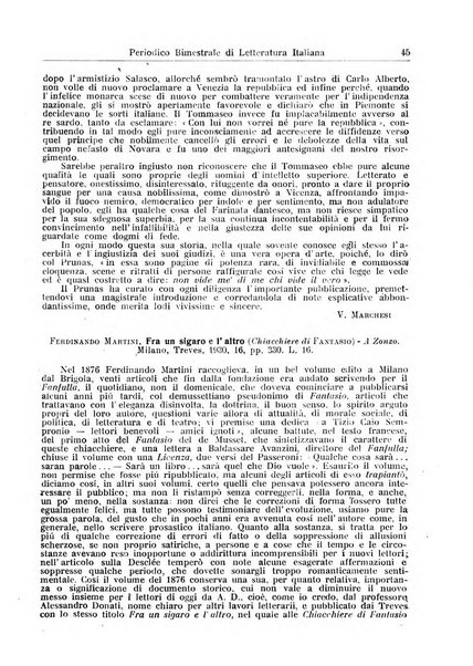 Rivista letteraria periodico bimestrale di letteratura italiana