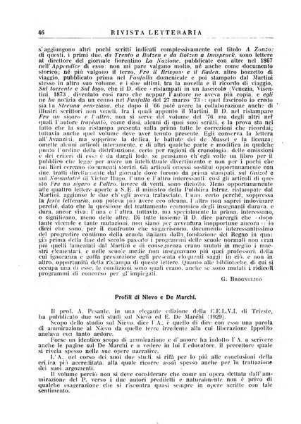 Rivista letteraria periodico bimestrale di letteratura italiana