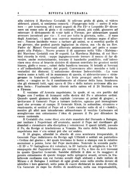 Rivista letteraria periodico bimestrale di letteratura italiana