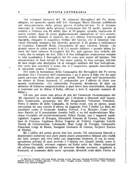 Rivista letteraria periodico bimestrale di letteratura italiana