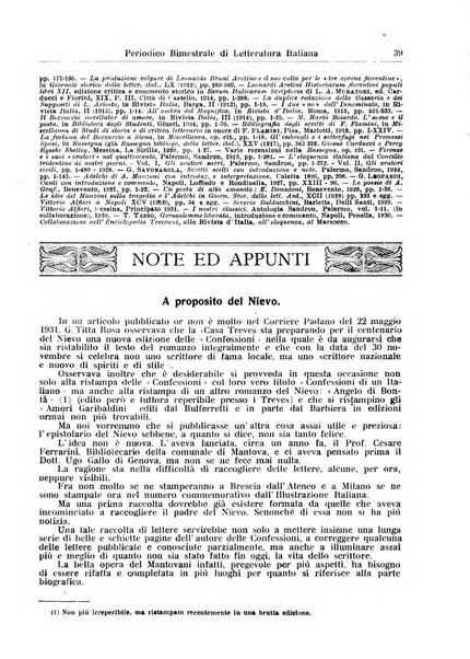 Rivista letteraria periodico bimestrale di letteratura italiana