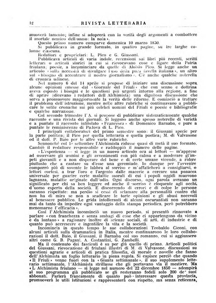 Rivista letteraria periodico bimestrale di letteratura italiana