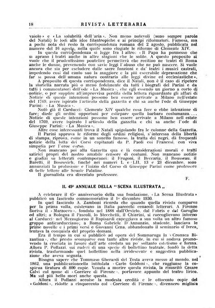 Rivista letteraria periodico bimestrale di letteratura italiana