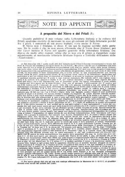 Rivista letteraria periodico bimestrale di letteratura italiana