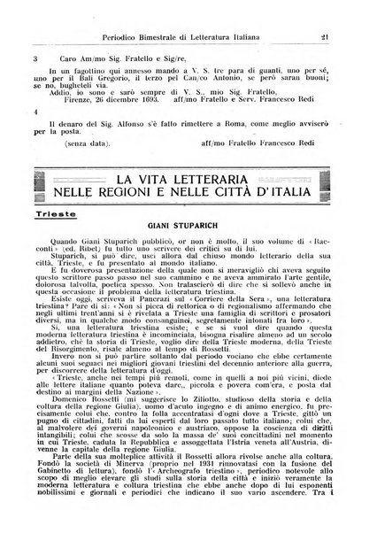 Rivista letteraria periodico bimestrale di letteratura italiana