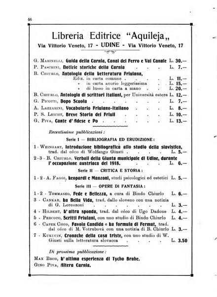 Rivista letteraria periodico bimestrale di letteratura italiana