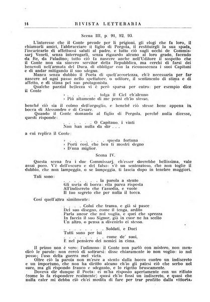 Rivista letteraria periodico bimestrale di letteratura italiana