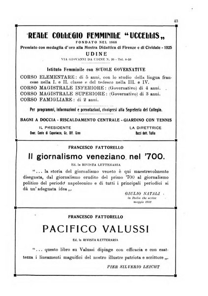 Rivista letteraria periodico bimestrale di letteratura italiana