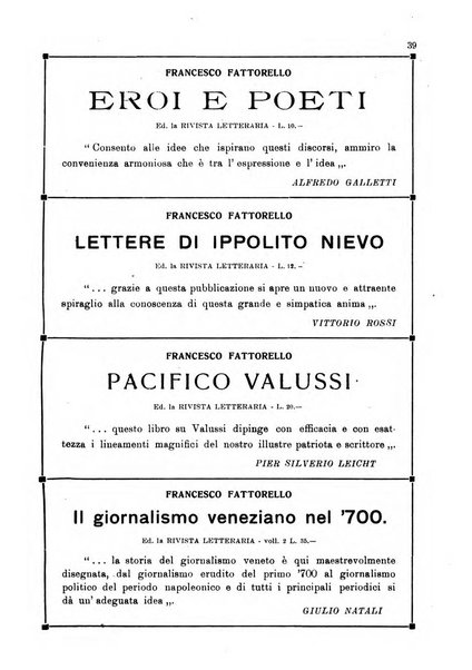 Rivista letteraria periodico bimestrale di letteratura italiana