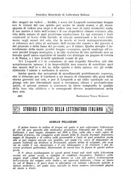 Rivista letteraria periodico bimestrale di letteratura italiana