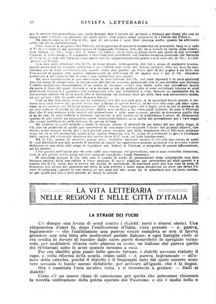 Rivista letteraria periodico bimestrale di letteratura italiana