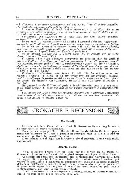 Rivista letteraria periodico bimestrale di letteratura italiana