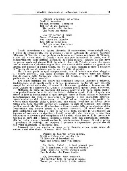 Rivista letteraria periodico bimestrale di letteratura italiana