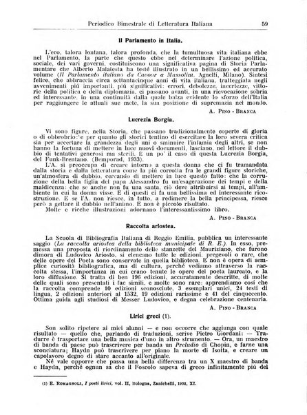 Rivista letteraria periodico bimestrale di letteratura italiana