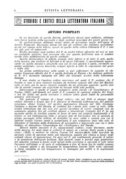 Rivista letteraria periodico bimestrale di letteratura italiana