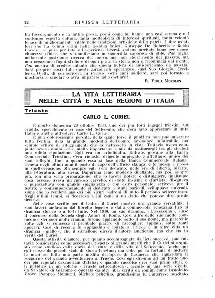 Rivista letteraria periodico bimestrale di letteratura italiana