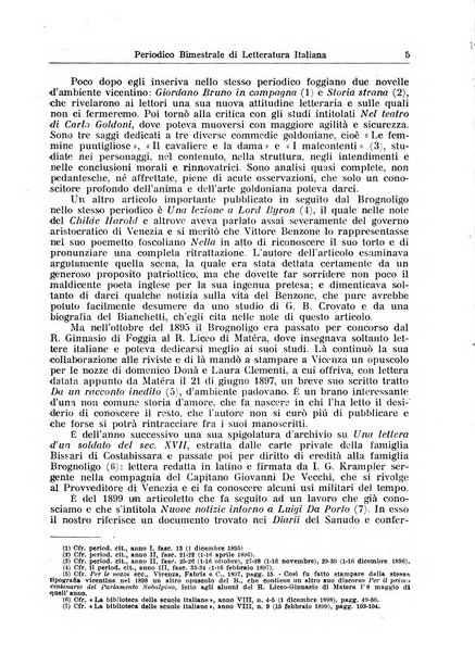 Rivista letteraria periodico bimestrale di letteratura italiana