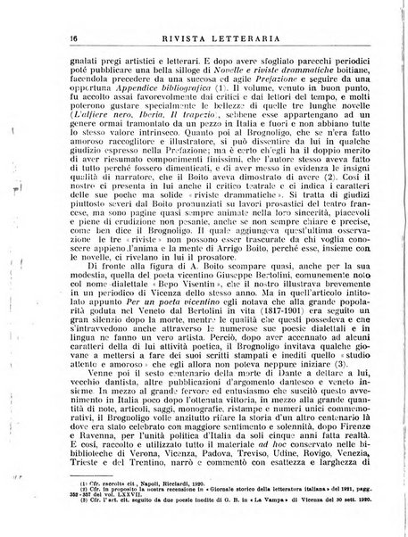 Rivista letteraria periodico bimestrale di letteratura italiana